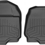 WeatherTech FloorLiner HP for Ford F-150 (446971IM) - 1st Row (Driver & Passenger), Black