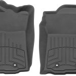 WeatherTech FloorLiner HP for Toyota Tacoma (4412991IM) 1st Row (Driver & Passenger) - Black