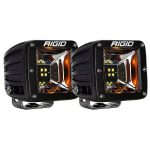 RIGID 68204 RADIANCE SCENE AMBER BACKLIGHT SURFACE MOUNT PAIR (Set of 2 Lights), 68204