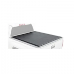 LEER SR250 | Fits 2007-2021 Toyota Tundra with 6.6 FT Bed with or w/o Track | Sturdy, Easy Install, Soft Rolling Truck Bed Tonneau Cover (with or w/o Track) | 610290 - Does Not Fit Trail Edition