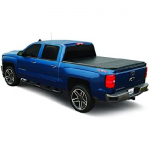 LEER Latitude | Fits 2019+ GM Chevy Silverado/GMC Sierra with 6.6 FT Bed w/o Multi Pro Tailgate | Easy Install, Soft Tri-Fold Truck Bed Tonneau Cover (w/o Multi-Pro Tailgate)