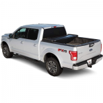 LEER Latitude | Fits 2007-2021 Toyota Tundra with 5.6 FT Bed with Track | Easy Install, Soft Tri-Fold Truck Bed Tonneau Cover (with Track) - Does Not Fit Trail Edition