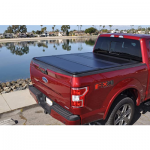 LEER HF350M | Fits 2019-2022 GM Chevy Silverado/GMC Sierra 1500 with 6.6 FT Bed | Low-Profile, Easy On/Off, Hard Tri-Fold Truck Bed Tonneau Cover