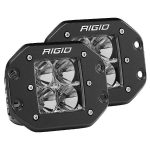212113 RIGID D-Series PRO | Flood | PAIR (set of 2) LED Lights, 212113