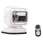 Golight 7901GT Radioray Halogen Wireless Hand-Held Remote Magnetic Mount Shoe-White
