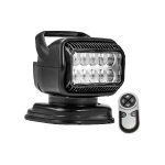 Golight 79514GT Radioray Led Wireless Handheld Remote Magnetic Mount Shoe-Black