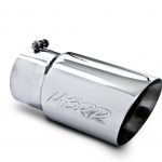MBRP T5074 6" O.D. Dual Wall Angled Exhaust Tip (T304)