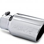 MBRP T5073 6" O.D. Angled Rolled Exhaust Tip (T304)