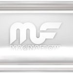 MagnaFlow 4in x 9in Oval Center/Offset Performance Muffler Exhaust 12219 - Straight-Through, 3in Inlet/Outlet Diameter, 20in Overall Length, Satin Finish - Classic Deep Exhaust Sound